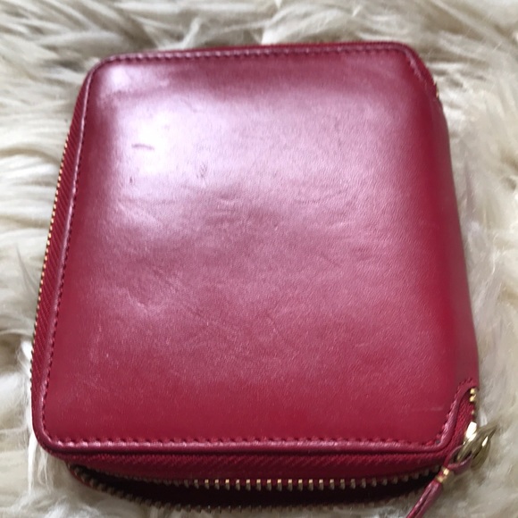 Comme does Garçons red wallet with coin holder - Picture 4 of 5
